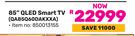 Samsung 85" QLED Smart TV QA85Q60DAKXXA