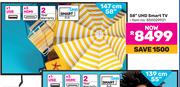 Samsung 58" UHD Smart TV