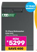 13-Place Dishwasher DDW242