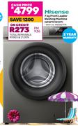 Hisense Front Loader Washing Machine WFQP7012VMT-7kg