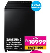 Samsung Top Loader Washing Machine WA80F21S8BFA-21kg 