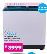 Midea Twin Tub Washer KL15TTG1W-15kg