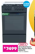 Defy 60cm Dual Master Gas/Electric Stove DGS679