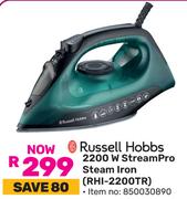 Russell Hobbs 2200W Steam Pro Steam Iron RHI-2200TR