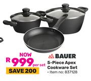 Bauer 5 Piece Apex Cookware Set-Per Set