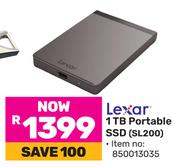 Lexar 1TB Portable SSD SL200