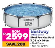 Bestway Steel Pro Max Pool 3.05m x 6cm