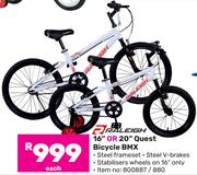 Releigh 16" Or 20" Quest Bicycle BMX