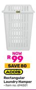 Addis Rectangular Laundry Hamper 694501