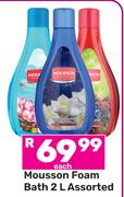 Mousson Foam Bath Assorted-2Ltr Each