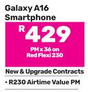 Samsung Galaxy A16 Smartphone-On Red Flexi 230