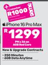 Apple iPhone 16 Pro Max-On 6GB Red Core