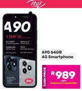 Itel A90 64GB 4G Smartphone