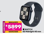 Apple Watch SE Midnight 40mm