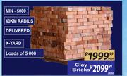 Clay Bricks-Per 1000