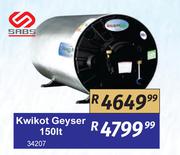 Kwikot 150Ltr Geyser 34207