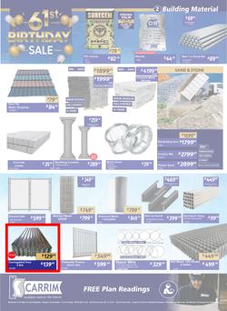 K Carrim Builders Mecca : 61st Birthday Sale (26 September - 06 October 2025), page 2