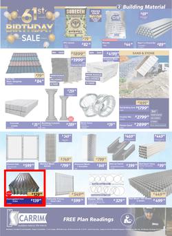 K Carrim Builders Mecca : 61st Birthday Sale (26 September - 24 November 2025), page 2