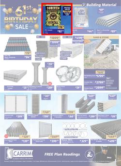 K Carrim Builders Mecca : 61st Birthday Sale (26 September - 06 October 2025), page 2