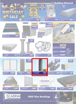K Carrim Builders Mecca : 61st Birthday Sale (26 September - 06 October 2025), page 2