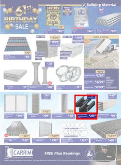 K Carrim Builders Mecca : 61st Birthday Sale (26 September - 24 November 2025), page 2