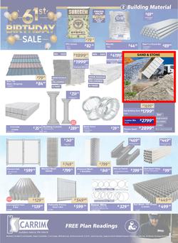 K Carrim Builders Mecca : 61st Birthday Sale (26 September - 24 November 2025), page 2