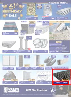 K Carrim Builders Mecca : 61st Birthday Sale (26 September - 24 November 2025), page 2