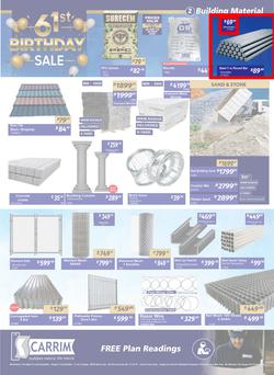 K Carrim Builders Mecca : 61st Birthday Sale (26 September - 24 November 2025), page 2