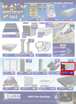 K Carrim Builders Mecca : 61st Birthday Sale (26 September - 24 November 2025), page 2