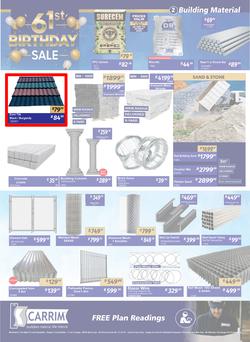 K Carrim Builders Mecca : 61st Birthday Sale (26 September - 06 October 2025), page 2
