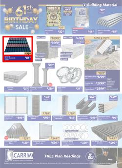 K Carrim Builders Mecca : 61st Birthday Sale (26 September - 24 November 2025), page 2