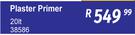 GC Plaster Primer (Water Based) 38586-20L