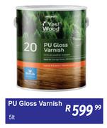 Promac PU Gloss Varnish-5L