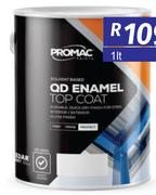 Promac QD Enamel Matt Black-5L