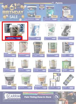 K Carrim Builders Mecca : 61st Birthday Sale (26 September - 24 November 2025), page 3