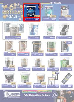 K Carrim Builders Mecca : 61st Birthday Sale (26 September - 24 November 2025), page 3
