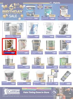 K Carrim Builders Mecca : 61st Birthday Sale (26 September - 24 November 2025), page 3