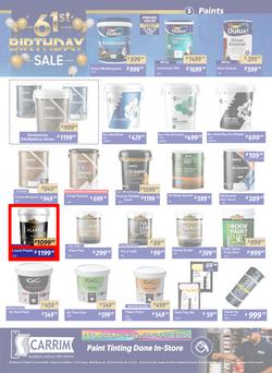 K Carrim Builders Mecca : 61st Birthday Sale (26 September - 24 November 2025), page 3