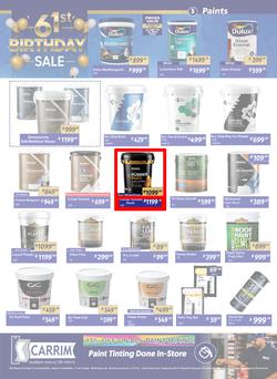 K Carrim Builders Mecca : 61st Birthday Sale (26 September - 24 November 2025), page 3