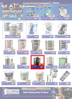 K Carrim Builders Mecca : 61st Birthday Sale (26 September - 24 November 2025), page 3