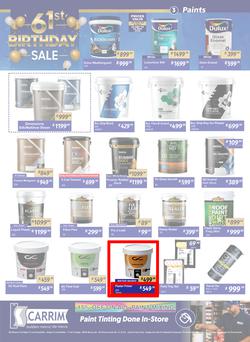 K Carrim Builders Mecca : 61st Birthday Sale (26 September - 24 November 2025), page 3