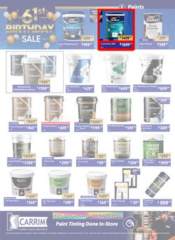 K Carrim Builders Mecca : 61st Birthday Sale (26 September - 24 November 2025), page 3