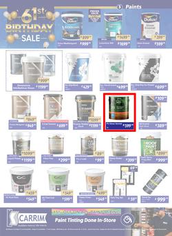 K Carrim Builders Mecca : 61st Birthday Sale (26 September - 24 November 2025), page 3