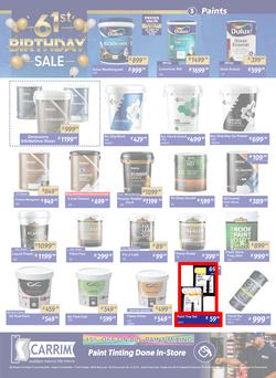 K Carrim Builders Mecca : 61st Birthday Sale (26 September - 24 November 2025), page 3