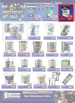 K Carrim Builders Mecca : 61st Birthday Sale (26 September - 24 November 2025), page 3