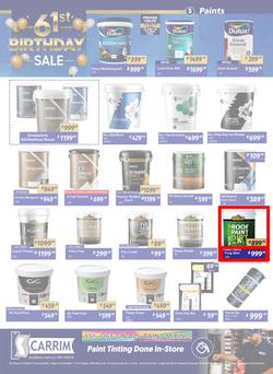 K Carrim Builders Mecca : 61st Birthday Sale (26 September - 24 November 2025), page 3