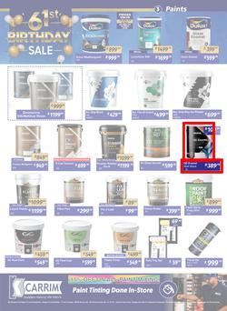K Carrim Builders Mecca : 61st Birthday Sale (26 September - 24 November 2025), page 3