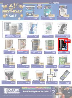 K Carrim Builders Mecca : 61st Birthday Sale (26 September - 24 November 2025), page 3