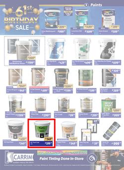 K Carrim Builders Mecca : 61st Birthday Sale (26 September - 06 October 2025), page 3