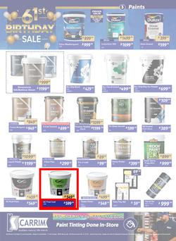 K Carrim Builders Mecca : 61st Birthday Sale (26 September - 24 November 2025), page 3